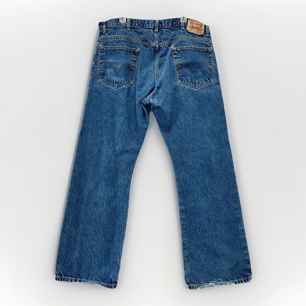 Levi's 517 Jeans Men's 42x32 Bootcut Western Cowboy Blue Denim